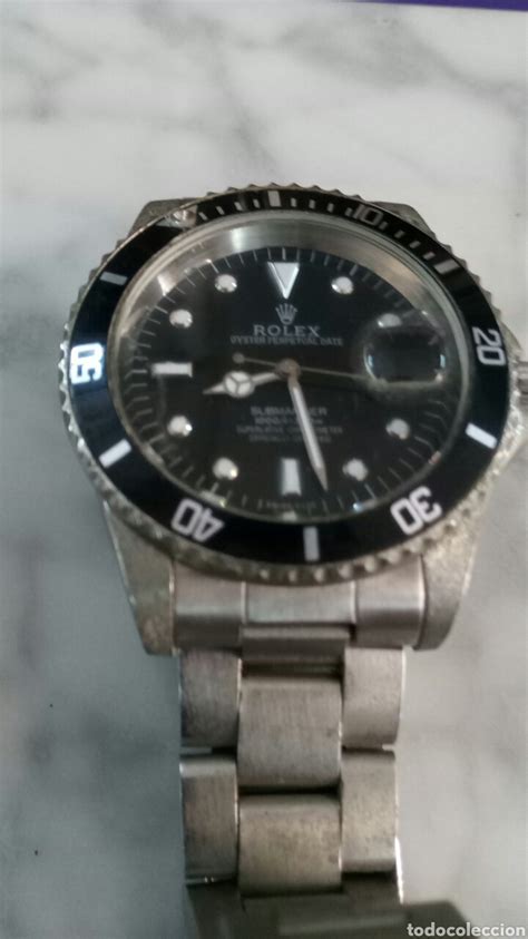 rolex steel back deville swiss made stainless